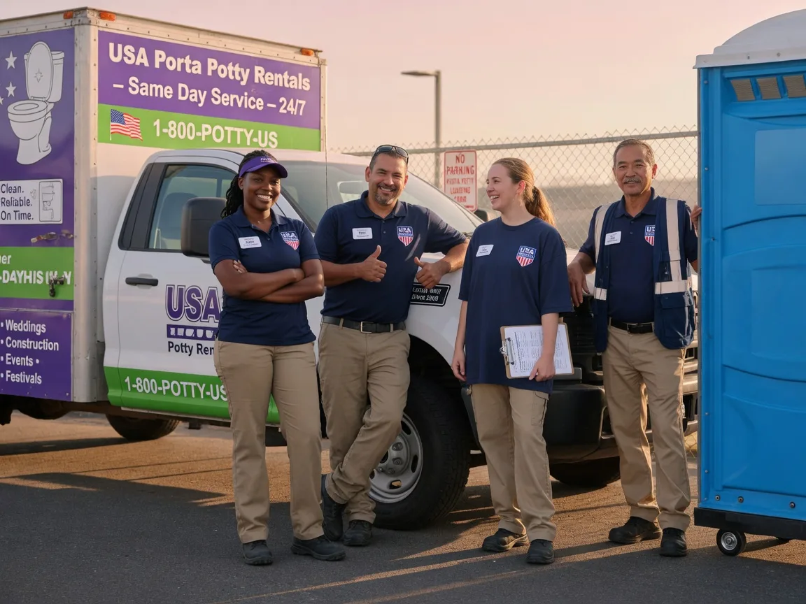 Porta Potty Rental company in Sailor Springs, IL