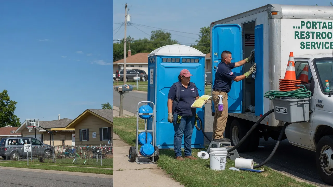Portable Toilet Rental in Sailor Springs, IL near me